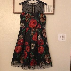 Juniors Floral Dress